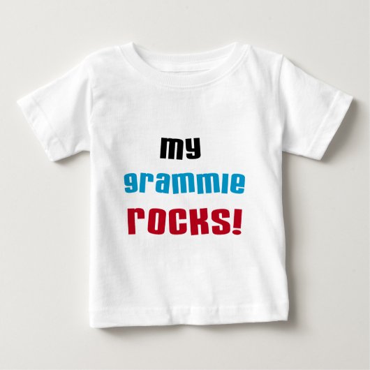 Mijn Grammie Rocks T shirten en cadeaus (Voorkant)