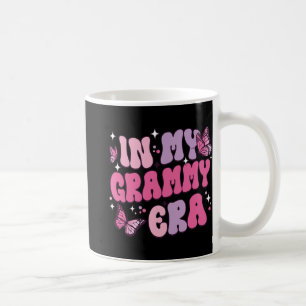 Mijn Grammy Era Grappige Vlinder Groovy Retro Moed Koffiemok