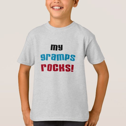 Mijn Gramps Rocks T-shirts en cadeautjes (Voorkant)