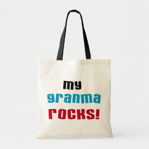 Mijn Granma Rocks T shirten en geschenken Tote Bag