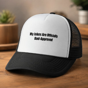 Mijn grappen zijn officieel door papa goedgekeurde trucker pet