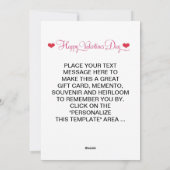 Mijn grappige homovalentijn feestdagenkaart (Achterkant)