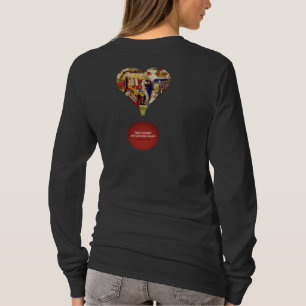 Mijn grappige Valentijn... Met hun hoofden T-shirt