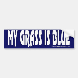 Mijn gras is blauw #7 bumpersticker