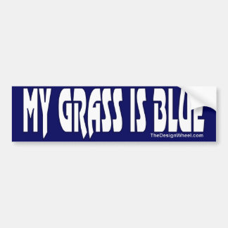 Mijn gras is blauw #7 bumpersticker