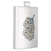 Mijn gras is Blauw Bluegrass Volksmuziek Flacon (Rechts)