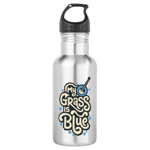 Mijn gras is Blauw Bluegrass Volksmuziek Waterfles