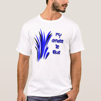 MIJN GRAS IS BLAUW T-SHIRT