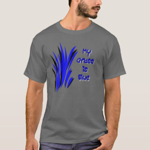 MIJN GRAS IS BLAUW T-SHIRT