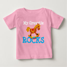 "Mijn grauntie Rocks!" Baby T-Shirt