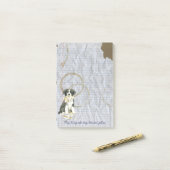 Mijn grens Collie Ate mijn Lesson Plan Post-it® Notes (Op bureau)