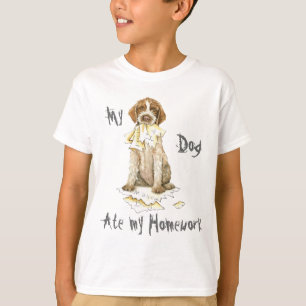Mijn Griffon Ate mijn thuiswerk T-shirt