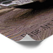 Mijn groene 1956 Chevy Define Oil Poster (Hoek)