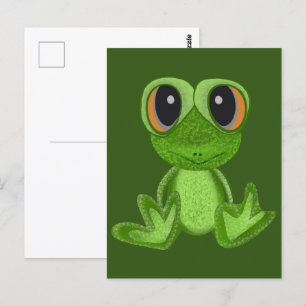 Mijn Groene Kikker Vriend Briefkaart