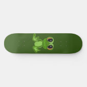 Mijn groene kikkervisje skateboard (Horizontaal)