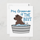 Mijn Groomer Briefkaart (Voorkant / Achterkant)