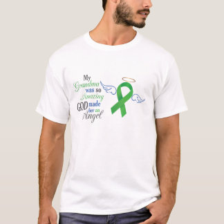 Mijn grootmoeder An Angel - Bile Duct Cancer T-shirt