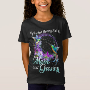Mijn grootste zegeningen noemen me mama en oma Hum T-shirt