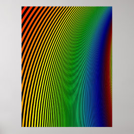 Mijn Groovy Rainbow Poster