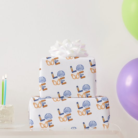 Mijn grote liefde: het Zee Cadeaupapier (Feestgeschenken)