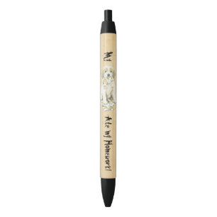Mijn Grote Pyreneeën Ate Mijn Lesson Plan Zwarte Inkt Pen