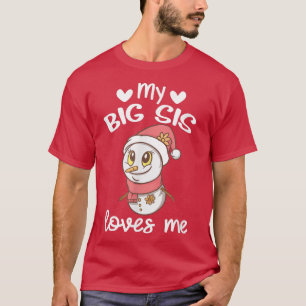 Mijn grote zusje houdt van mij Baby Zuster Zwanger T-shirt