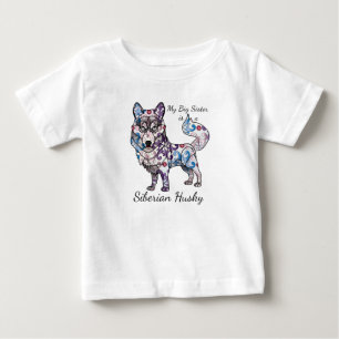 Mijn grote zuster is een Siberian Husky Bodysuit.