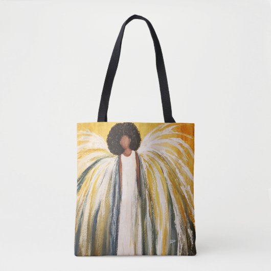 Mijn Guardian Angel Canvas tas (Voorkant)