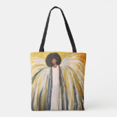 Mijn Guardian Angel Canvas tas (Achterkant)