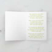 Mijn Guardian Angel Poem Kaart (Binnen)