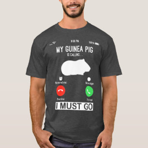 Mijn Guinee-Varken noemt Funny Guinee Pe Shirt Pe