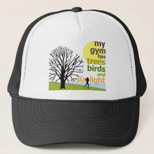 Mijn gym heeft bomen trucker pet