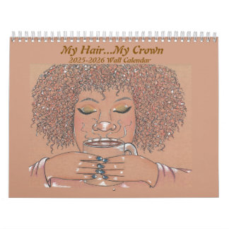 Mijn haar...Mijn kroon 2025 Muurkalender Kalender