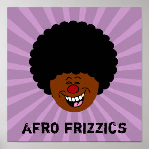 Mijn haar tart de wet van de zwaartekracht en astr poster