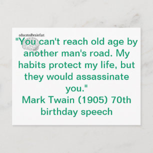 Mijn habitats briefkaart