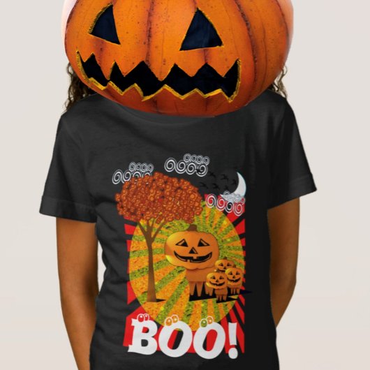 Mijn HALLOWEEN PUMPKIN HOOFDTuniek T-shirt