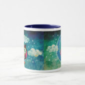 Mijn Halvemaanuil Mug Mok (Midden)