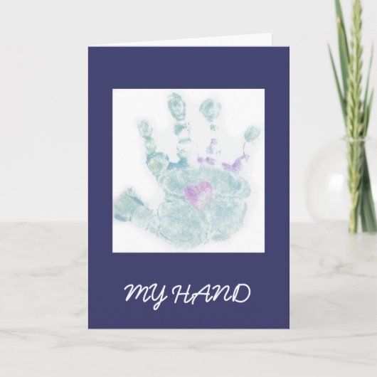 MIJN HAND KAART (Voorkant)