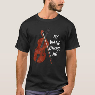 Mijn hand koos me Violin Violinist Orchestra T-shirt