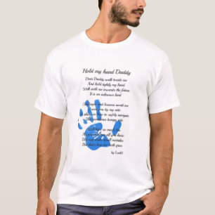 Mijn handvader gedicht van Toddler PHOTO Gift T-shirt