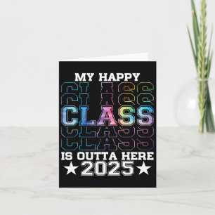 Mijn Happy CL is hier in het senior Afstuderen 202 Kaart