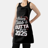 Mijn Happy Class is hier uit 2025 senior Afstudere Schort (Insitu)