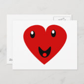 Mijn Happy Heart Briefkaart (Voorkant / Achterkant)