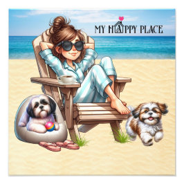 MIJN HAPPY PLACE FOTO AFDRUKKEN AFDRUK