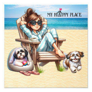 MIJN HAPPY PLACE FOTO AFDRUKKEN AFDRUK