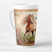 Mijn Happy Place Latte Mok (Linkerhoek)