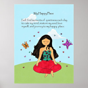 Mijn Happy Place Poster