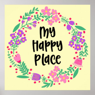 Mijn Happy Place Poster