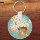 Mijn Happy Place Sleutelhanger (Voorkant)