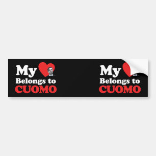 Mijn hart behoort tot Cuomo Bumpersticker